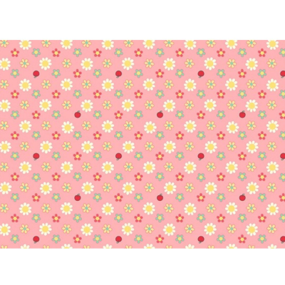 Margaret & Sophie | Flowers - Pink | Quilt Gate