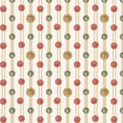 Mini Botões - Bege | Fuxicos e Fricotes