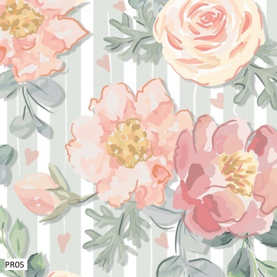 Floral Menta - Veneza | Fuxicos e Fricotes