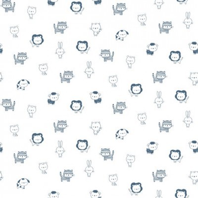 SWEET ANIMALS | BRANCO & DENIM | POPPY