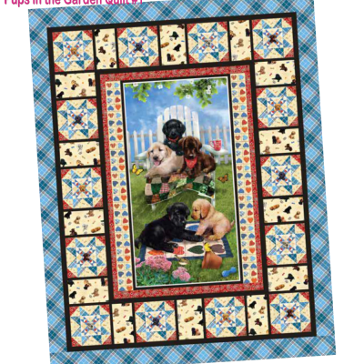 Paw and Bone | Tonal :: Pups in the Garden | Henry Glass