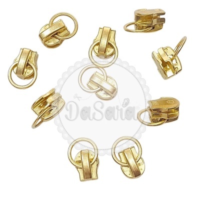Cursor com Argola para fecho zipper malha 5 | Cose