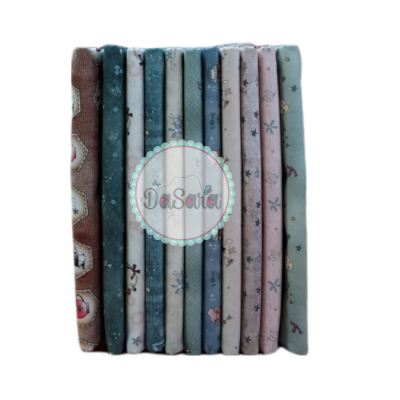 Bundle 11 Fat Eighth | Whimsy Tea by Malgorzata J. Jenek