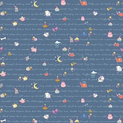 Verses - Blue | Riley Blake Designs