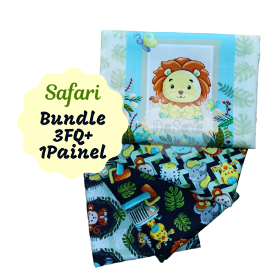 Bundle Safari Baby | 3 FQ + 1 Painel