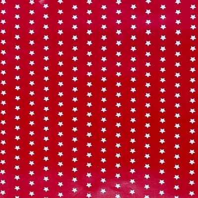 Estrelas - Vermelho | Plastificado | 50x140cm