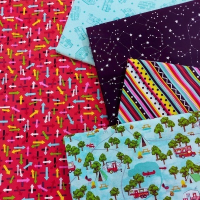 Campsite Map | Roamin' Holiday | Studio e Fabrics