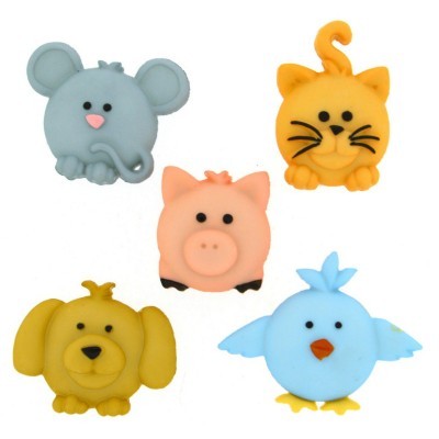 CONJUNTO DE BOTÕES | PUDGY PETS