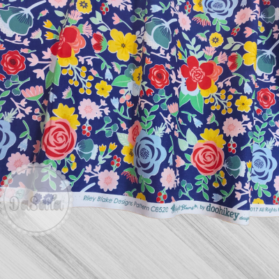 Midnight Blooms - Navy | Riley Blake Designs