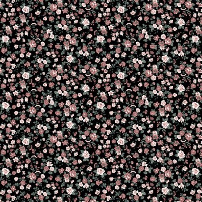 ROMANTIC FLOWERS | PRETO | POPPY