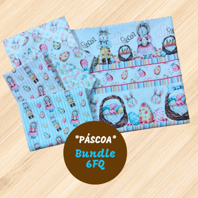 Bundle 6 FQ "PÁSCOA" | Fuxicos e Fricotes