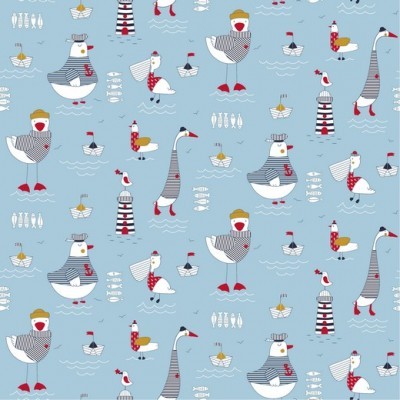 A DAY AT THE BEACH | AZUL CLARO | POPPY