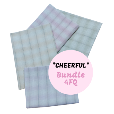 Bundle *Cheerful* - 4 FQ | Tramado Japonês