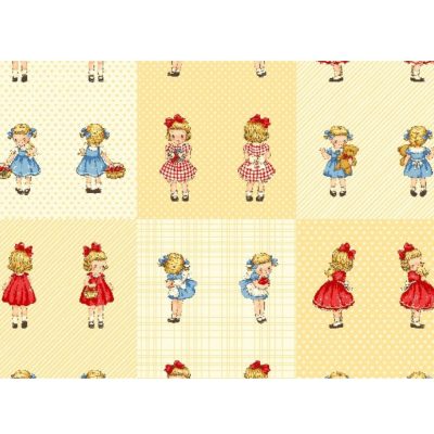 Margaret & Sophie - Main Yellow | Quilt Gate | 60*110cm