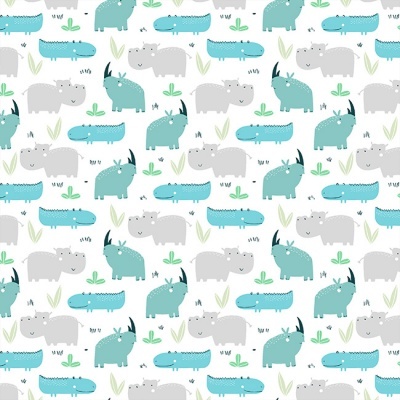 Rhino | Aqua | Stof