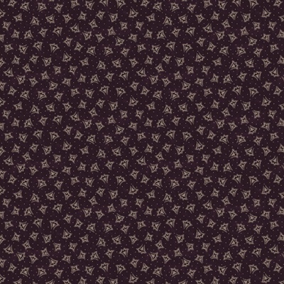 Abby's Treasures | Fans | Purple | Blank Quilting