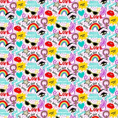 Girl Power | Rosa | Stof