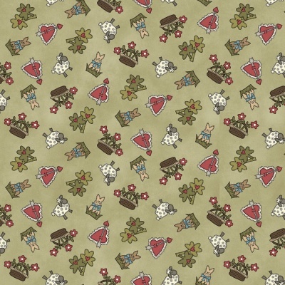 My Red Wagon | Novelty Toss  Spring- Green | Henry Glass