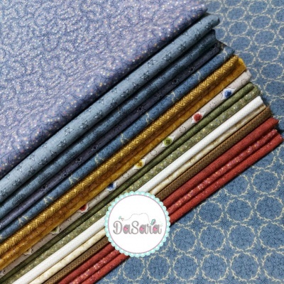 TWIGS | GREEN :: BARN DANCE | BLANK QUILTING