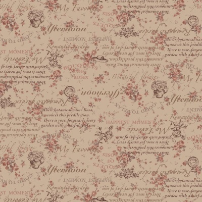 Ruru Bouquet | 2460-15D - Soft Brown | Quilt Gate