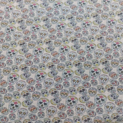 Skulls Allover | Cream