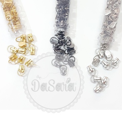 Cursor com Argola para fecho zipper malha 5 | Cose