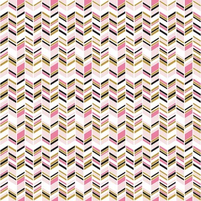 Chloe & Friends | Pink Chloe Herringbone | Riley Blake Designs