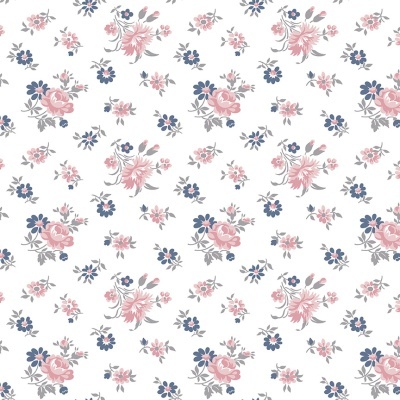 Magestic | Floral - White| Riley Blake Designs