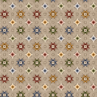 QUILT STARS | ECRU :: BARN DANCE | BLANK QUILTING