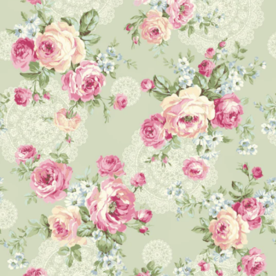 Ruru Bouquet - Rose Waltz 2450-11C | Quilt Gate