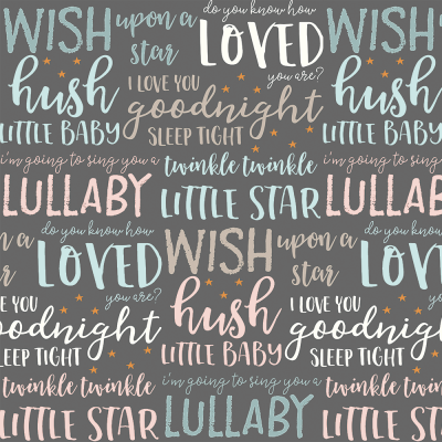 LITTLE STAR :: PRETO | BRILHA ESTRELINHA | FABRICART