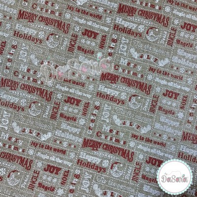 Serapilheira Estampada | Merry Christmas