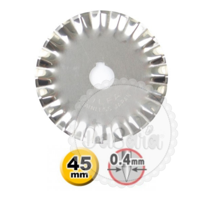 Lâmina Zig-Zag | 45mm | Olfa