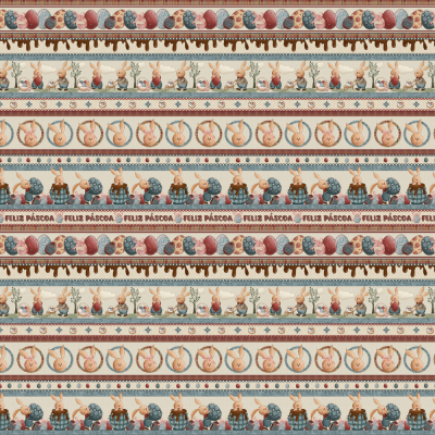 Barrado | Páscoa | Fuxicos e Fricotes