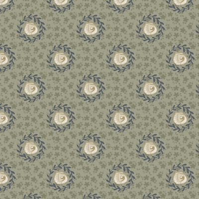 Grinalda Florinha Verde | Amo Aplique | Fuxicos e Fricotes