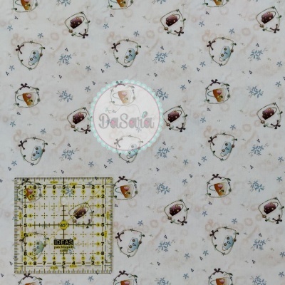 Tea Cups with Flowers | Whimsy Tea by Malgorzata J. Jenek