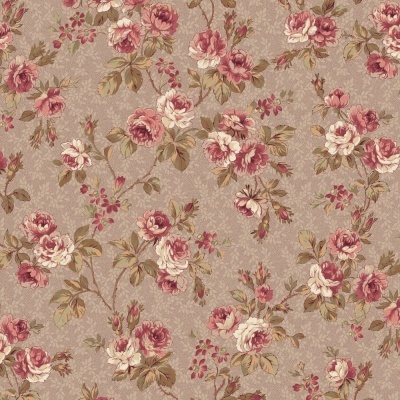 Ruru Bouquet | 2460-14D - Soft Brown | Quilt Gate