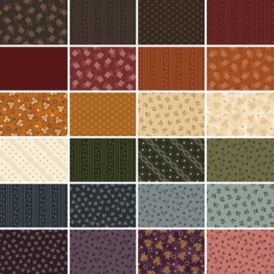 Abby's Treasures | Bundle 24 Fat Eighth | Blank Quilting Abby's Treasures | Bundle 24 Fat Eighth | Blank Quilting