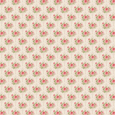 ROSINHAS COM MOLDURA DAMASK :: CREME | SHABBY CHIC | FABRICART