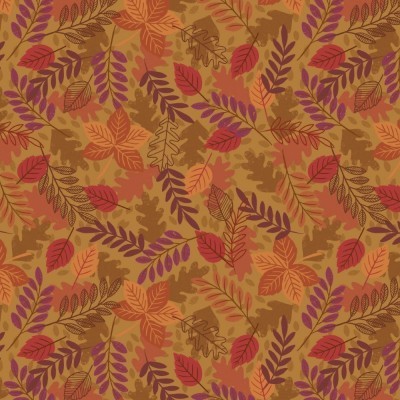 LEAVES ON DARK ACORN :: UNDER THE OAK TREE | L&I