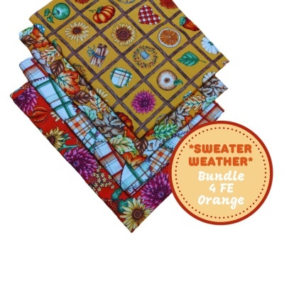 Bundle 4 FE - Orange "Sweater Weather" | Maywood Studio