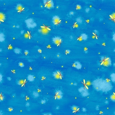 Fat Quarter - Hangin’ With My Gnomies | Fireflies | Blank Quilting