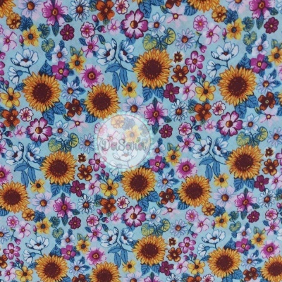 Tournesol | Azul | Stof