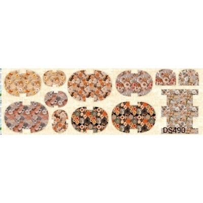 Painel Necessaires DS490 -  3D Floral | Denise Sá