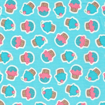 Cupcake Azul | Fabricart