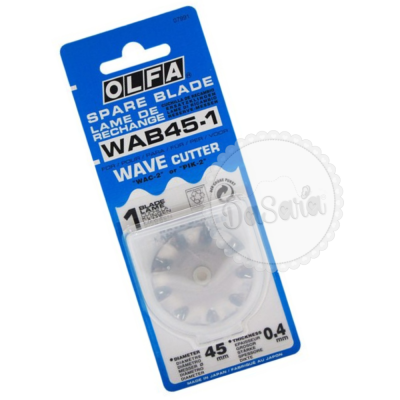 Lâmina Ondulada | 45mm | Olfa Lâmina Ondulada | 45mm | Olfa