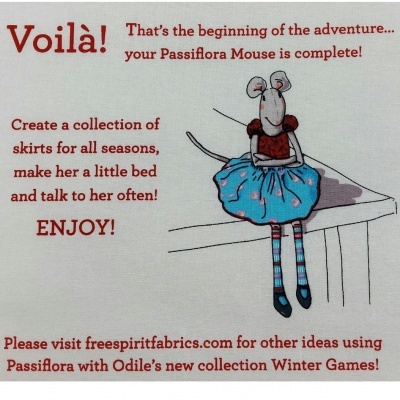 Winter Games | Passiflora Panel | Free Spirit