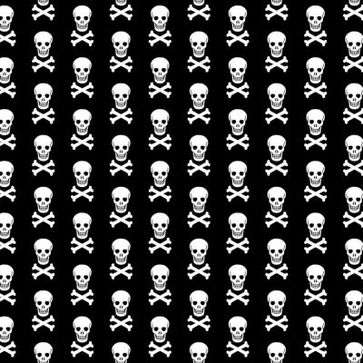 CAVEIRAS FUNDO PRETO