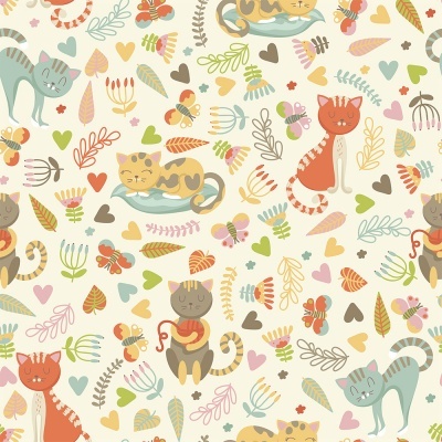 Sleepy Cats :: Cat Lovers | Fabricart