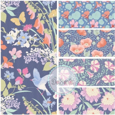 BOWL PEONY :: BLUE | GARDENLIFE | TILDA